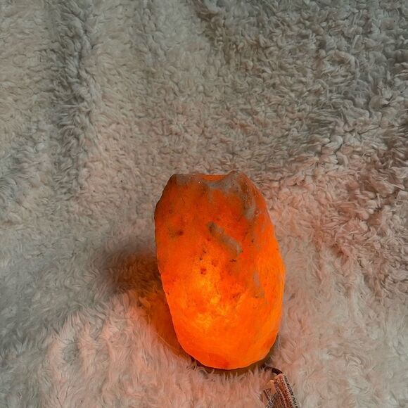 Table Lamp Salt Crystal Lighting Ambiance Home Art Deco . - Picture 4 of 15